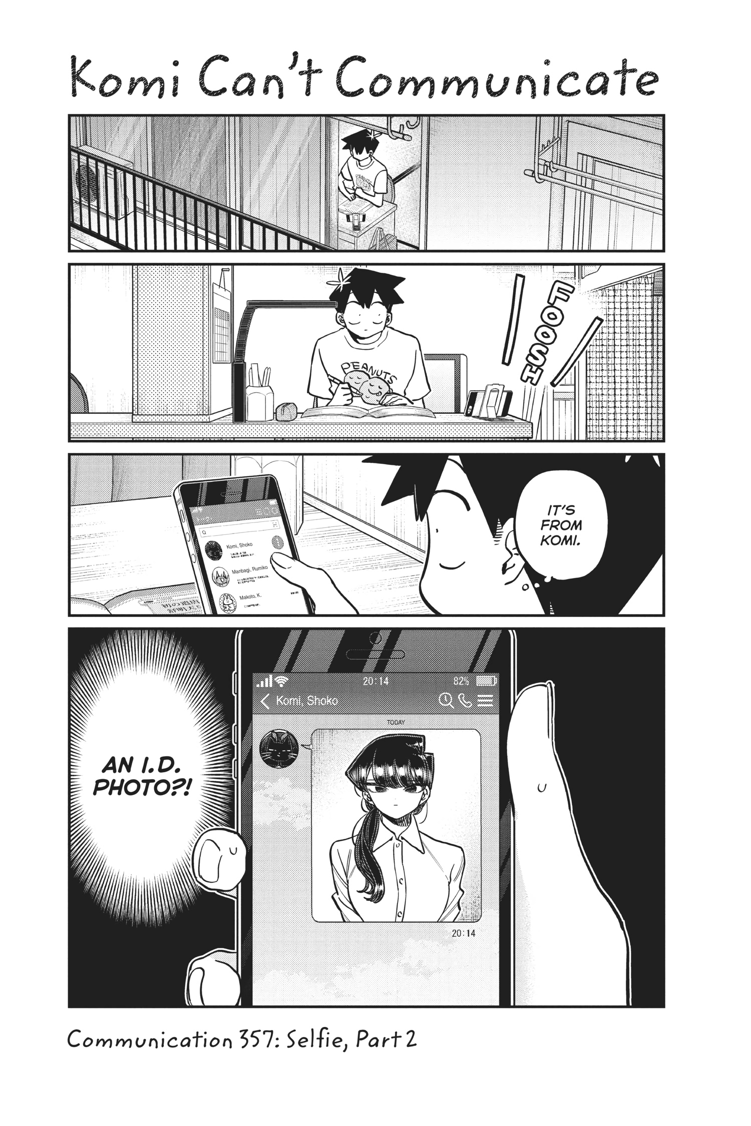 Komi Can’t Communicate, Chapter 357 image 1